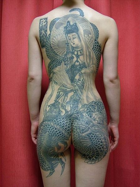 刺青＆タトゥーが入った極妻が卑猥な姿になった画像がたまらんエロさ[54枚] | ギャルル | エロ画像,極妻,刺青・タトゥー,エロ撮影